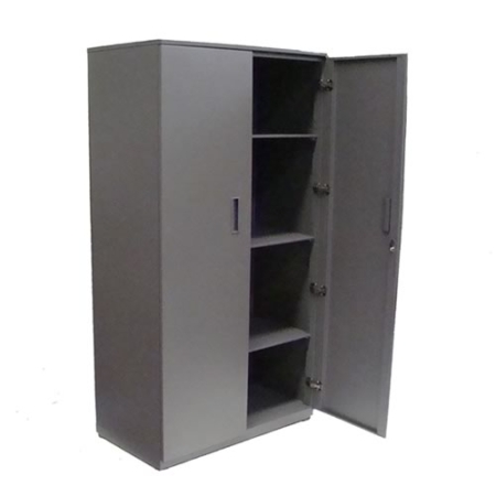 Gabinete con repisas y colgador